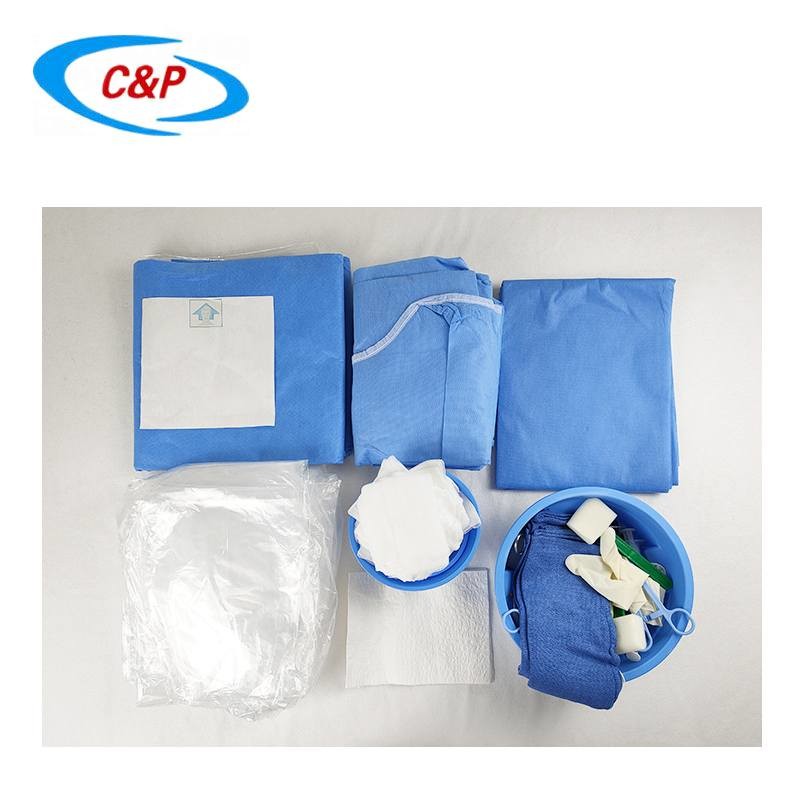 Customization Service For Angiography Drape Pack Waterproof And Individually Packaged