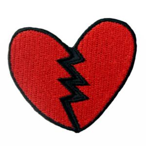 Love Imprisoned Iron On Custom Embroider Patch With Velcro Backing