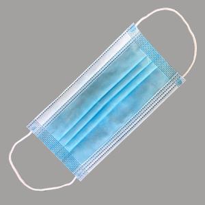 China N95 Non Woven 3 Ply Face Mask Medical Disposable Surgical Public Place Support factory