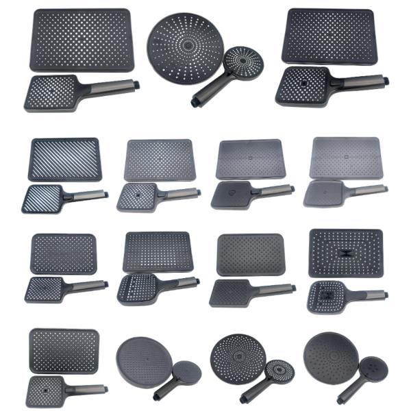 Complete shower set components