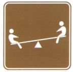 Tourist Attractions Brown Travelling Sign Reflective Film Sheet and Aluminum