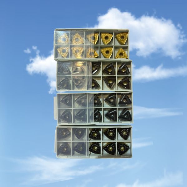 Crown Drill Bit Set High Efficiency High Speed Steel Insert Tungsten Carbide Replaceable Wood Hole Drilling Plastic Metal Steel