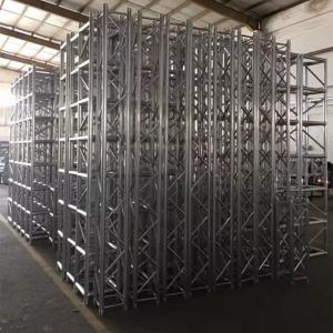China Silver / Black Dj Light Truss System / Square Truss System 20*2mm Brace Tube factory