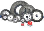 114 Knot Cutback Brush 460mm OD Large Twisted Knot Wire Wheel