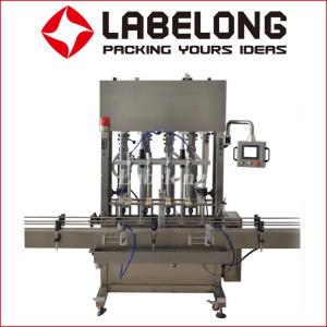 Automatic Filling Capping Labeling Machine For Tomato Fruit Sauce Plastic glass Bottle