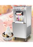 1 Flavor Free Standing Soft Ice Cream Machine Gelato Display Fridge