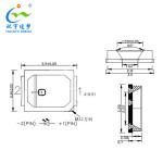 450nm-455nm 0.5W 1 Watt LED Chip SMD 2835 For Plant Growth Light
