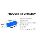 ICR18650 26650 21700 Li Ion Battery Pack 36V 48v For Electric Bike