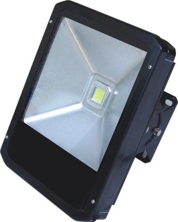 100W AC 85 - 265V 9000LM led outdoor flood lighting fixtures L 280mm * W 357mm