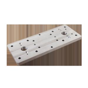 China Cnc aluminum alloy machining Plate Precision CNC Drilling factory