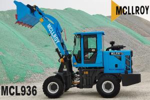 China Smal Shovel 2.5 Ton Wheel Loader Running hour meter Option factory
