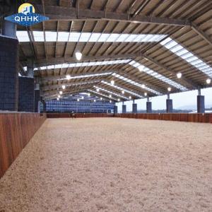 China Functional Walless Equestrian Arena Agricultural Steel Frame Buildings With Daylight Panels factory