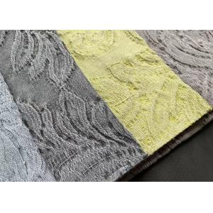 280cm Cotton Linen Jacquard Fabric 100% Polyester Tear Resistant