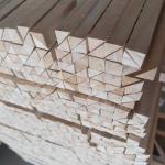 11mm x 11mm Wood Chamfer Paulownia Triangle Wood Strips with Moisture Content 8%
