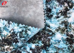 China Waterproof Polyester Spandex TPU Coated Fabric Transparent Film Fabric For Garment factory