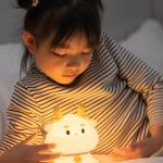 LED USB Rechargeable Dimming Dragon Touch Cartoon Cute Bedroom Decor Silicone
