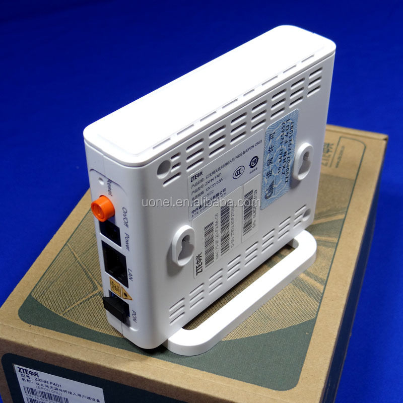 fiber optical network unit ZXA10 ZTE F401 1GE V6.0 ftth epon onu modem