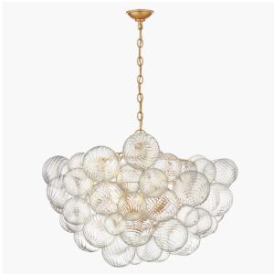 China 110-220V Antique Farmhouse Brass Crystal Chandelier Vintage Style With Incandescent Bulb Type factory