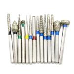 FG Burs Dental High Speed Cone Flat End Tapered Diamond Bur