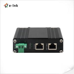 China 802.3 Bt PoE Splitter Din Rail Industrial 10 100 1000Mbps Gigabit 12V DC 36W Output factory