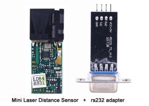 China 5V Small Laser Distance Sensor 1m RS232 Wide Measurement LiDAR Sensor on sale