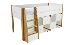 China modern bunk bed pine wood factory