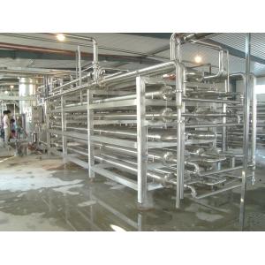 2000L/H PLC Control SUS316 Sterilizer Machine For Yogurt