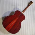 Custom Martin style OM body solid santo back side acoustic guitar 40 inch