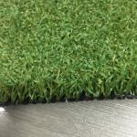 Green Sports Field Artificial Golf Grass Roll 15mm Pile Height 5000D Dtex
