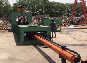 China 800 Tons Force Scrap Metal Shear Hydraulic Guillotine Shearing Machine factory