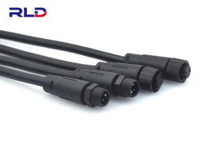 China M12 2 Pin Waterproof Connector Plastic Male Connector factory