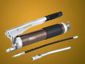 China 004 Hand Grease Gun 900CC Capacity Manual Hand Grease Pump factory