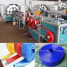 China PVC Garden Irrigation Hose Making Production Line PVC Braiding Layflat Hose Extrusion Machine factory
