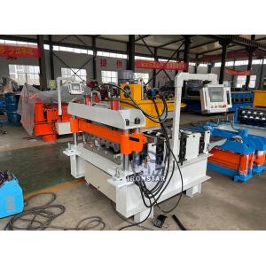 Automatic curved roof sheet roll forming machine