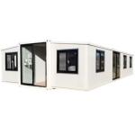 Prefabricated Durable 3 Bedroom Expandable Mobile Container House Residential