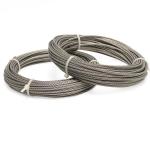 High Tensile Strength 1770MPA 1.6mm Galvanized Steel Wire Rope for Aircraft