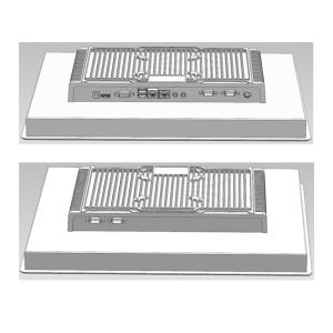 21.5 inch Quad core J6412 4COM 2LAN industrial panel PC with Capacitive