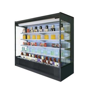 Multi Layers Open Display Chiller Single Temperature For Fruits Or Drinks