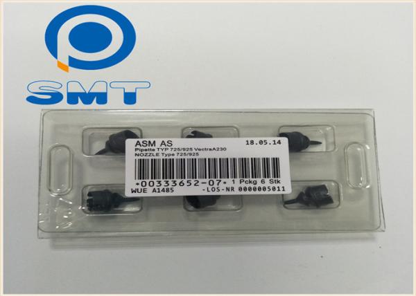 Black SMT Nozzle Siemens Spare Parts 925 00333652 00322602 For Siemens Siplace