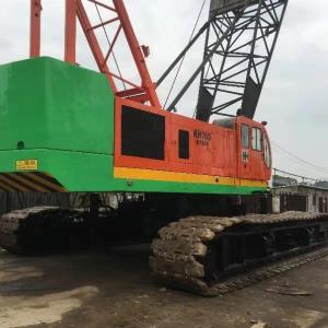 China Orange Advertising Company Crane 150tons Motor Gearbox Engine factory