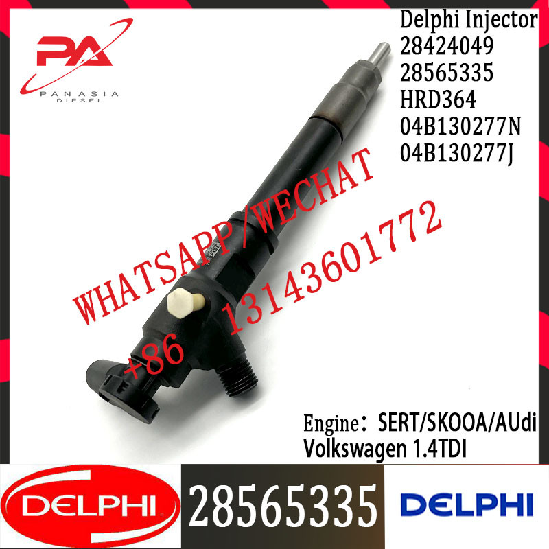 DELPHI original Diesel Fuel Injector 28424049 28565335 04B130277N 04B130277J For SERT/SKOOA/AUdi/Volkswagen 1.4TDI