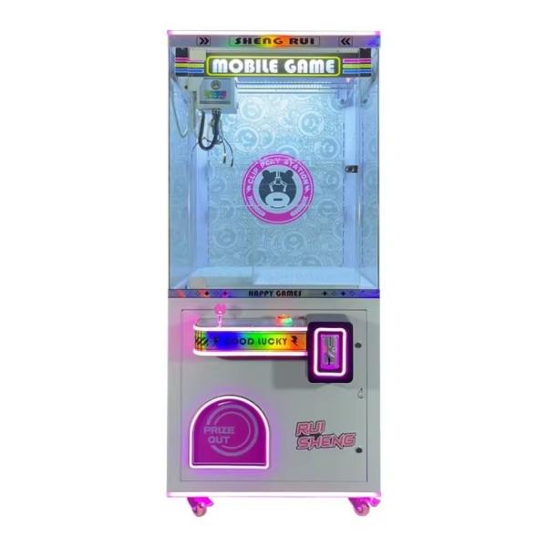 Picture Crane Machine Clip Doll Toy Gift Coin Operated Claw Machine Doll Machine