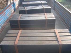 China Iron High Cr Impact Plates Alloy Steel Castings More than HRC60 DF054 factory