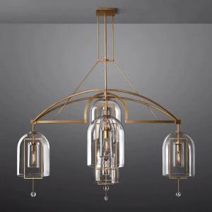 China Hotel Brass Ceiling Chandelier AC 85-265V factory
