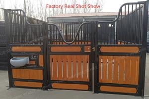China Hot Dipped Galvanized Modern Horse Stable Bamboo Ventilation Slot factory