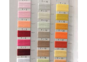 China Towel Weaving Spun Polyester Yarn / 90 Degree Dissolve Pva Yarn Water Soluble Yarn 80s factory