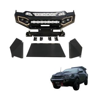 China ISUZU Dmax Pickup Steel Guard Body Kit Bull Bar Auto Accessories Front Bumper 210*66*75 cm factory