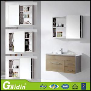 China Luxury new design wall hung bathroom cabinets factory
