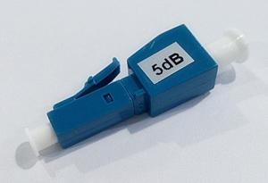 China LC PC Male Female Fiber Optic Attenuator Single Mode Wide Attenuation Range factory
