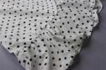 White Color Ladies Plus Size Dresses / Girls Short Sleeve Dresses OEM / ODM